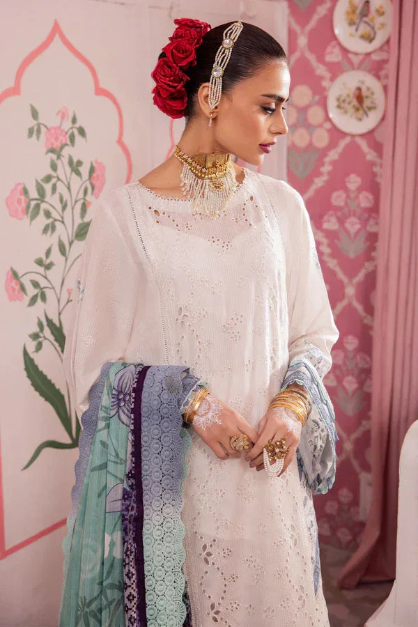 Nureh | Maya Lawn 24 | NS-112 - Aqsa Fabrics