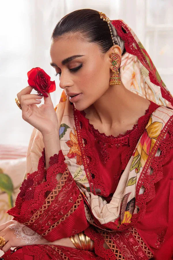 Nureh | Maya Lawn 24 | NS-113 - Aqsa Fabrics