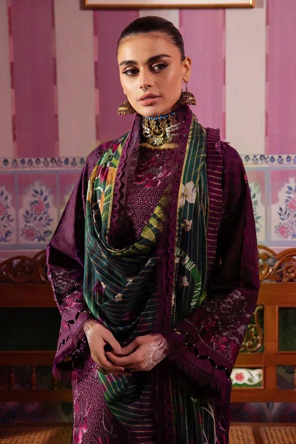 Nureh | Maya Lawn 24 | NS-115 - Aqsa Fabrics