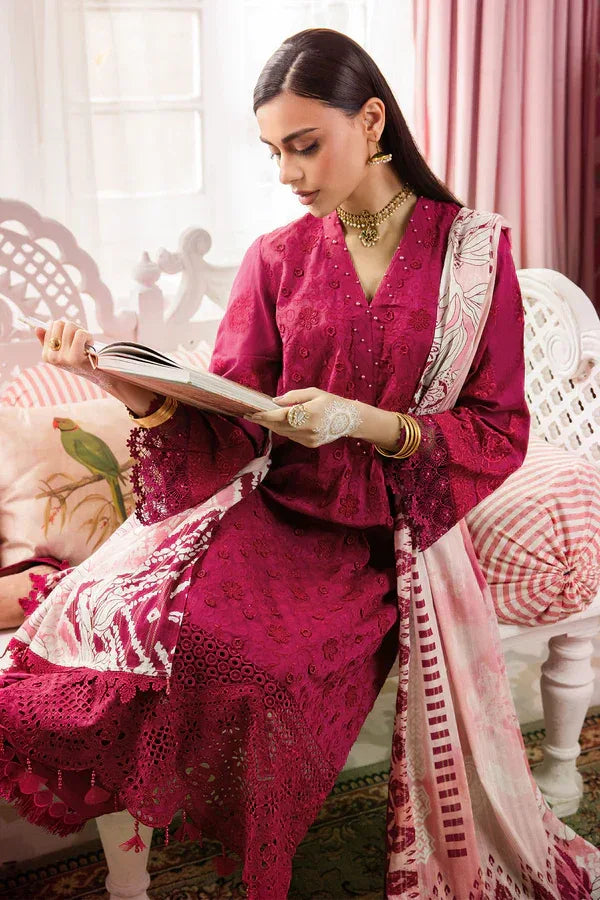 Nureh | Maya Lawn 24 | NS-109 - Aqsa Fabrics