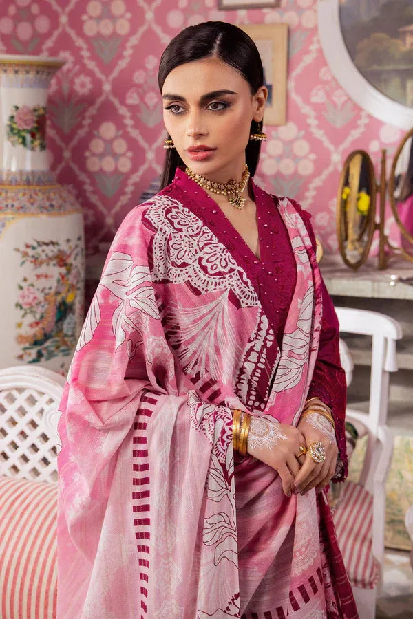 Nureh | Maya Lawn 24 | NS-109 - Aqsa Fabrics