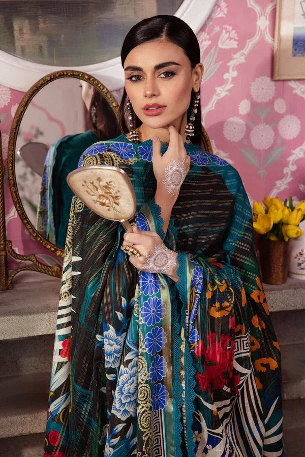Nureh | Maya Lawn 24 | NS-110 - Aqsa Fabrics