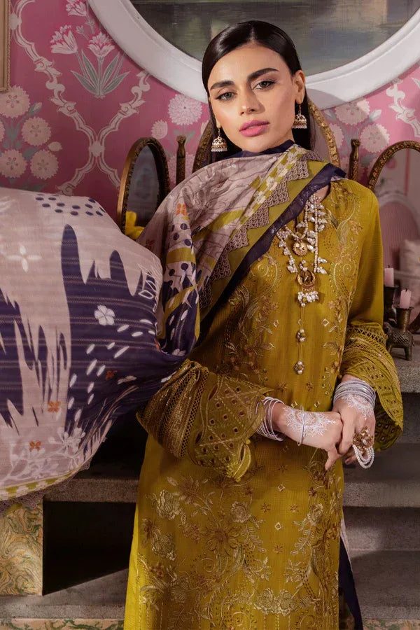 Nureh | Maya Lawn 24 | NS-111 - Aqsa Fabrics