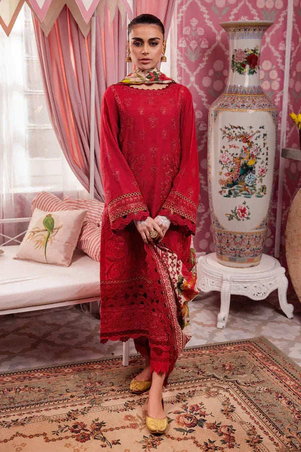 Nureh | Maya Lawn 24 | NS-113 - Aqsa Fabrics