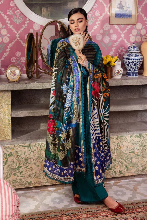 Nureh | Maya Lawn 24 | NS-110 - Aqsa Fabrics