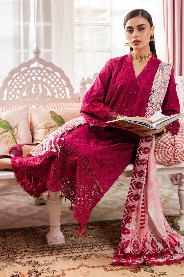 Nureh | Maya Lawn 24 | NS-109 - Aqsa Fabrics