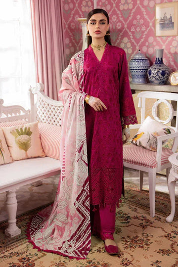 Nureh | Maya Lawn 24 | NS-109 - Aqsa Fabrics