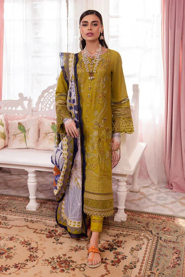 Nureh | Maya Lawn 24 | NS-111 - Aqsa Fabrics