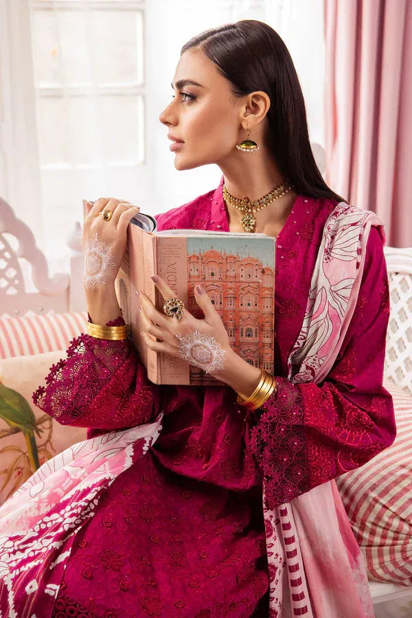 Nureh | Maya Lawn 24 | NS-109 - Aqsa Fabrics