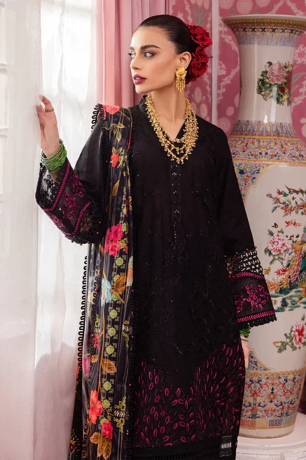 Nureh | Maya Lawn 24 | NS-114 - Aqsa Fabrics