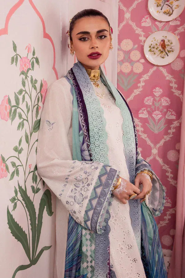 Nureh | Maya Lawn 24 | NS-112 - Aqsa Fabrics