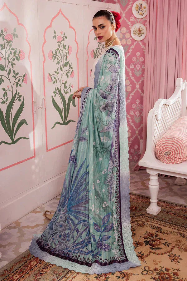 Nureh | Maya Lawn 24 | NS-112 - Aqsa Fabrics