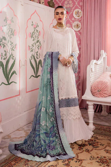 Nureh | Maya Lawn 24 | NS-112 - Aqsa Fabrics