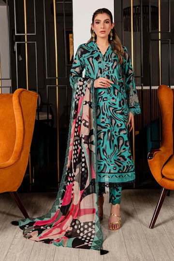 Nureh | Printed Lawn 24 | SP-95 - Aqsa Fabrics