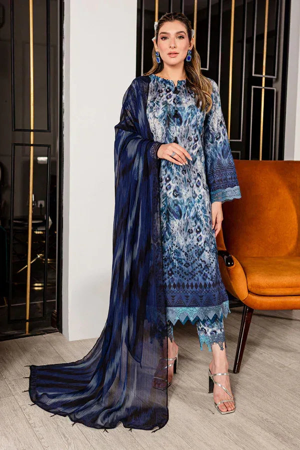 Nureh | Printed Lawn 24 | SP-94 - Aqsa Fabrics