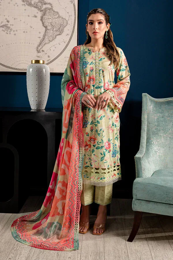 Nureh | Printed Lawn 24 | SP-97 - Aqsa Fabrics