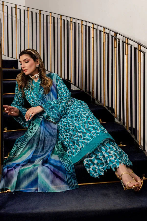 Nureh | Printed Lawn 24 | SP-92 - Aqsa Fabrics