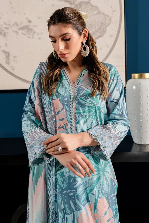 Nureh | Printed Lawn 24 | SP-96 - Aqsa Fabrics