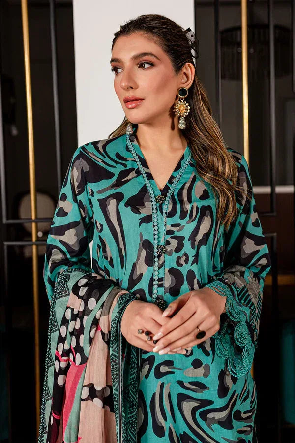 Nureh | Printed Lawn 24 | SP-95 - Aqsa Fabrics