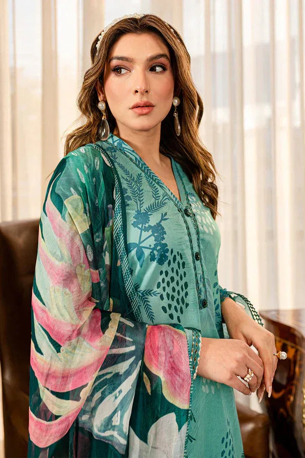Nureh | Printed Lawn 24 | SP-90 - Aqsa Fabrics