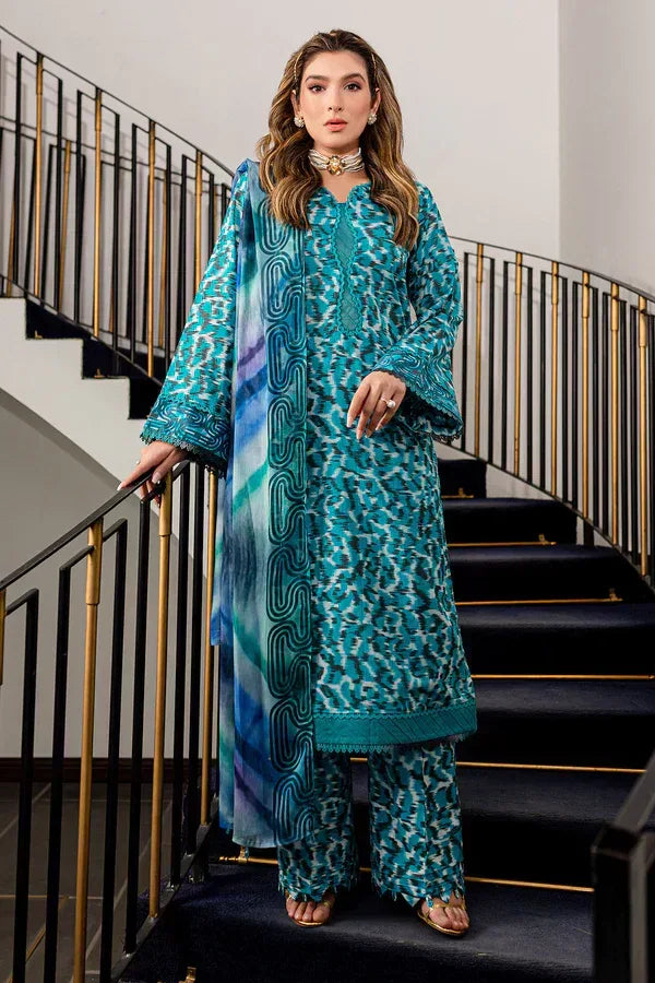 Nureh | Printed Lawn 24 | SP-92 - Aqsa Fabrics
