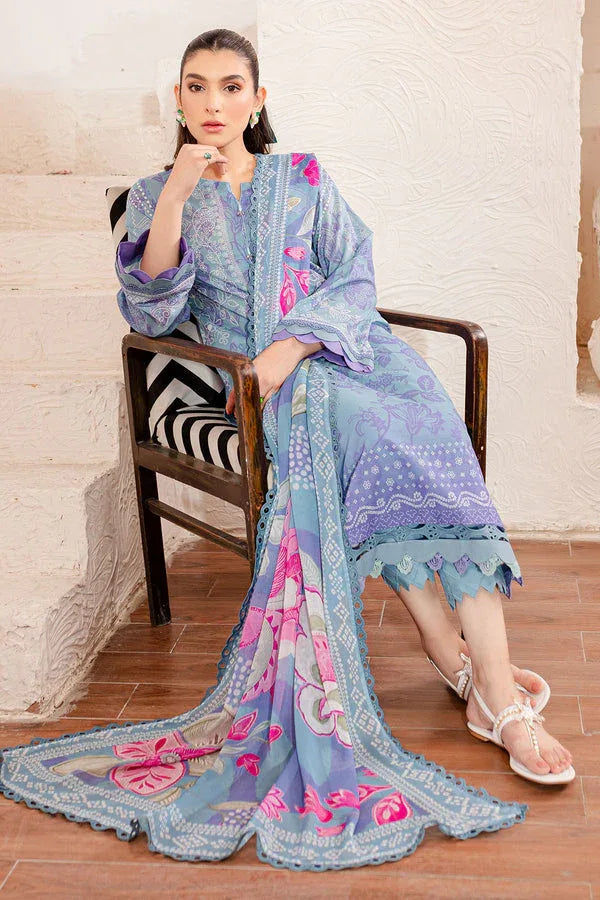 Nureh | Printed Lawn | SP-102 - Aqsa Fabrics