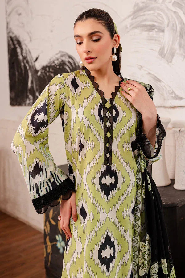 Nureh | Printed Lawn | SP-101 - Aqsa Fabrics