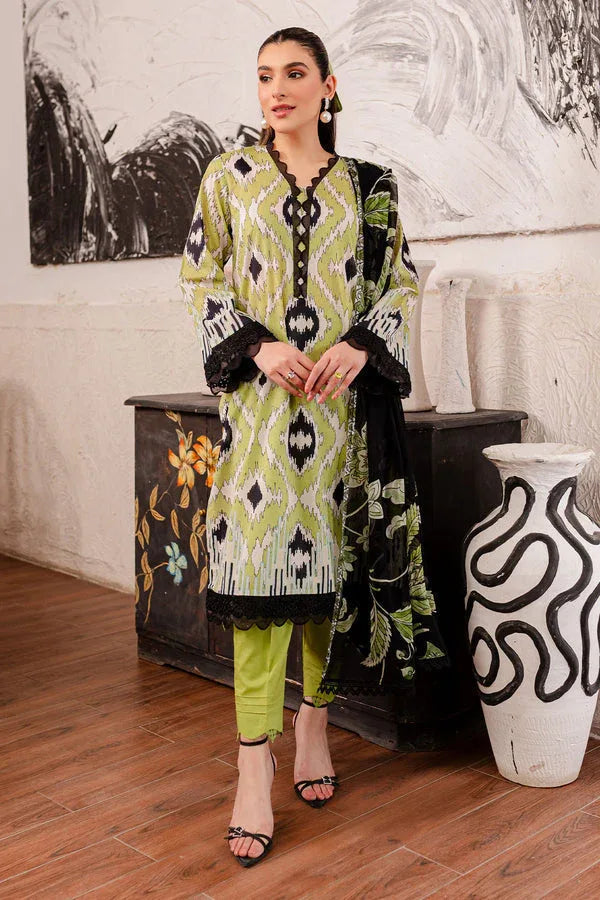 Nureh | Printed Lawn | SP-101 - Aqsa Fabrics