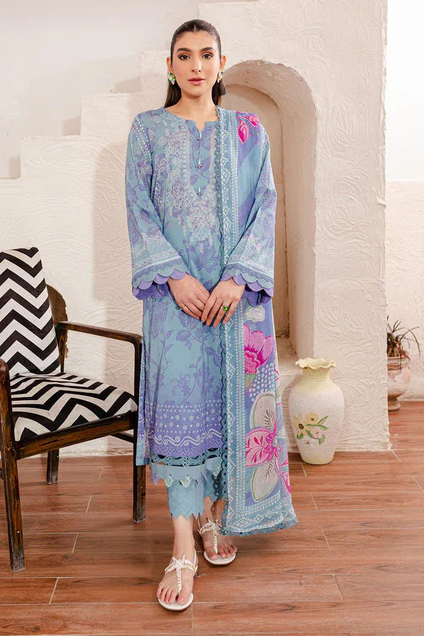 Nureh | Printed Lawn | SP-102 - Aqsa Fabrics