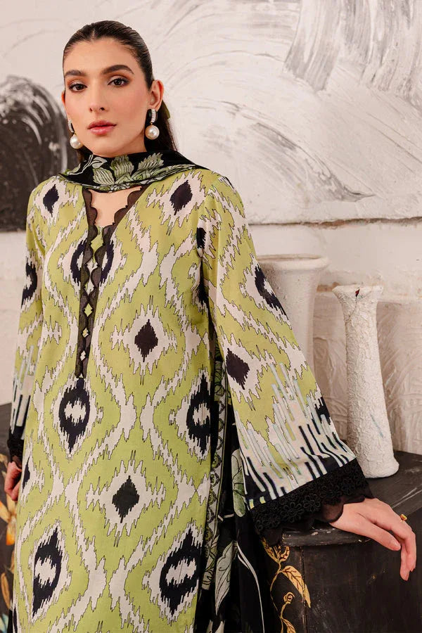 Nureh | Printed Lawn | SP-101 - Aqsa Fabrics