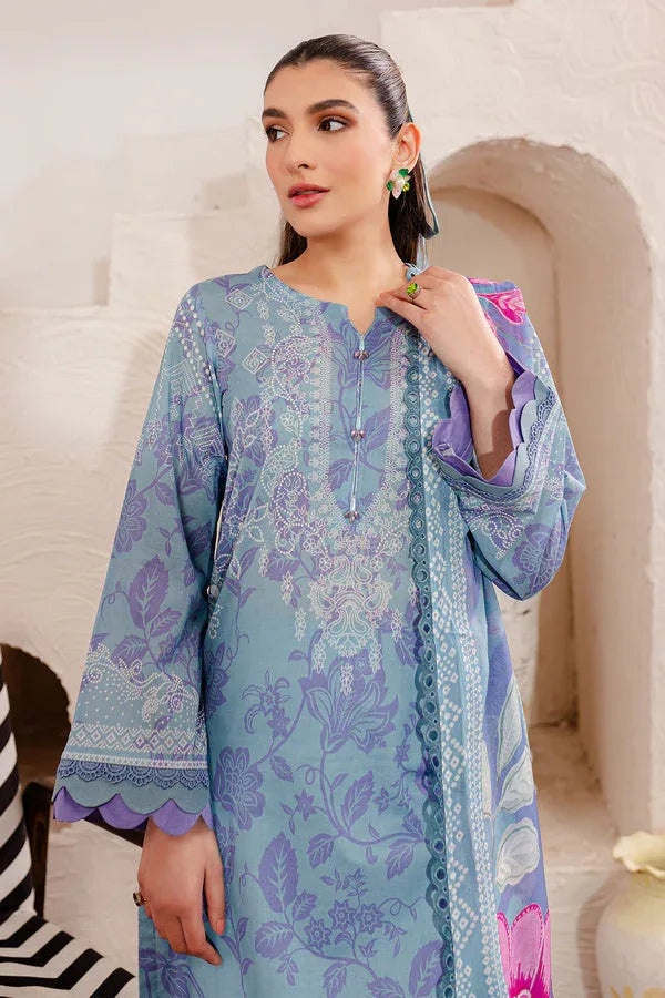 Nureh | Printed Lawn | SP-102 - Aqsa Fabrics