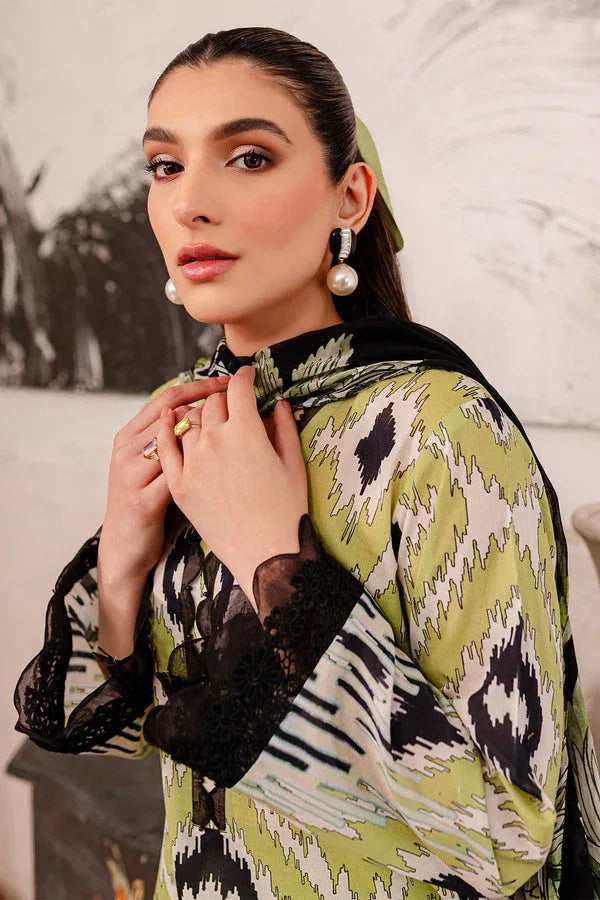 Nureh | Printed Lawn | SP-101 - Aqsa Fabrics