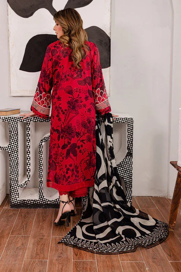 Nureh | Printed Lawn | SP-100 - Aqsa Fabrics