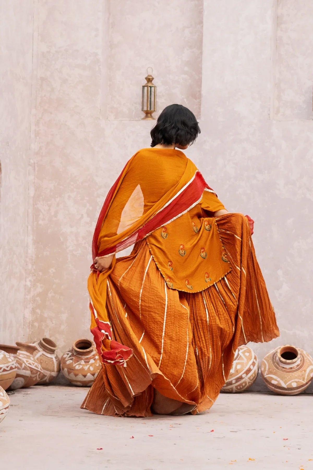 Erum Khan | Sakhiyan Formals | GULDAUDI - Aqsa Fabrics