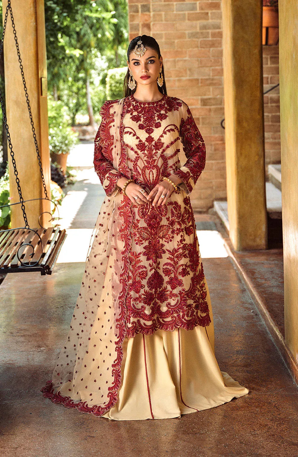 Maryum N Maria | Riwayat Wedding Formals | ONISHA - MW24-557 - Aqsa Fabrics