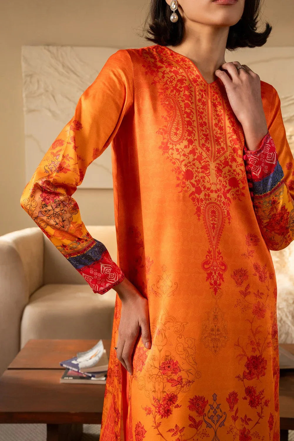 Maryum N Maria | Nazm Collection | OPHELIA - MS50457 - Aqsa Fabrics