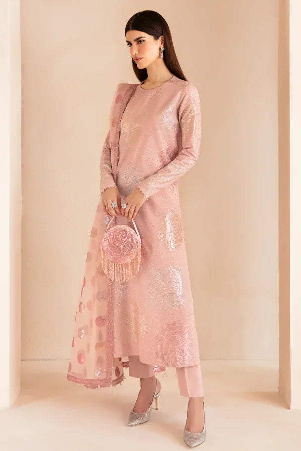 Jazmin | Formals Collection | Raw Silk UR-7032 - Aqsa Fabrics