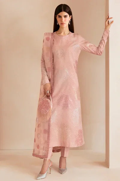 Jazmin | Formals Collection | Raw Silk UR-7032 - Aqsa Fabrics