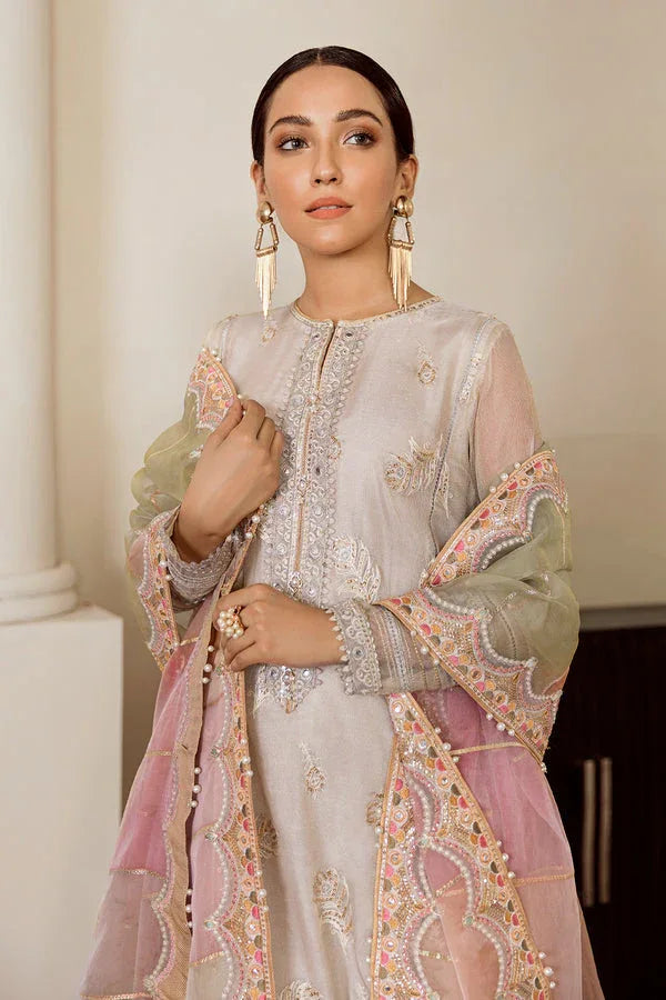 Baroque | Luxury Pret 25 | EMBROIDERED MASOORI PR-438 - Aqsa Fabrics