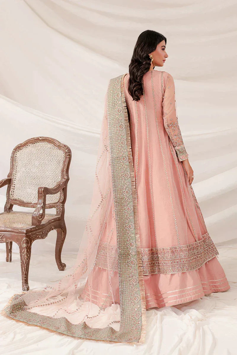 Farasha | Lumiere Luxury Collection 23 | Rosewood - Aqsa Fabrics