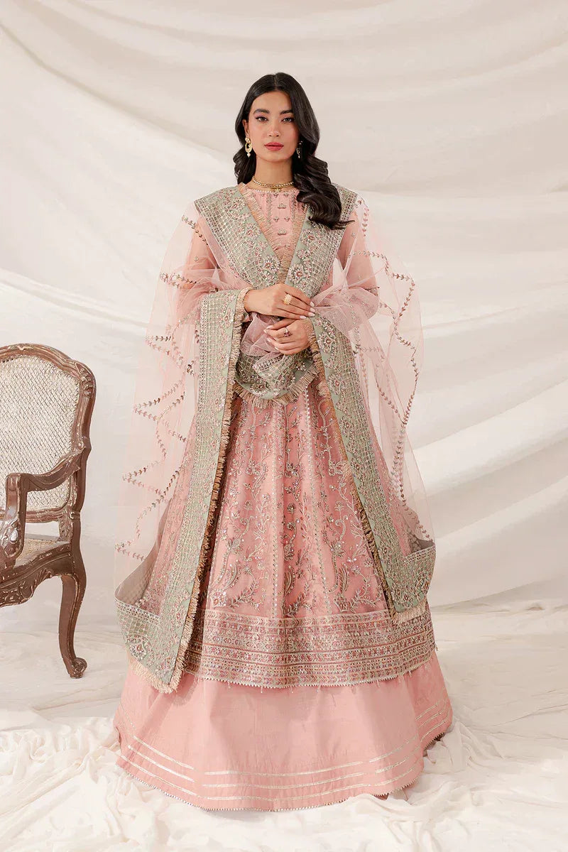 Farasha | Lumiere Luxury Collection 23 | Rosewood - Aqsa Fabrics