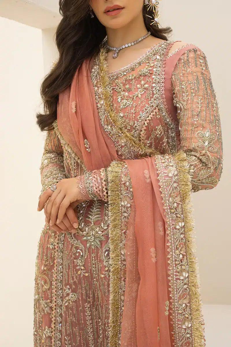 Qalamkar | Couture 23 | C-06 ROSA - Aqsa Fabrics