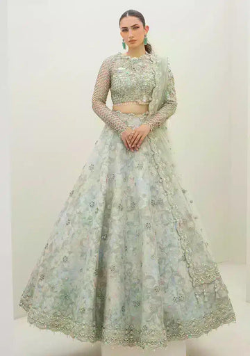 Qalamkar | Couture 23 | C-01 ZERLIN - Aqsa Fabrics