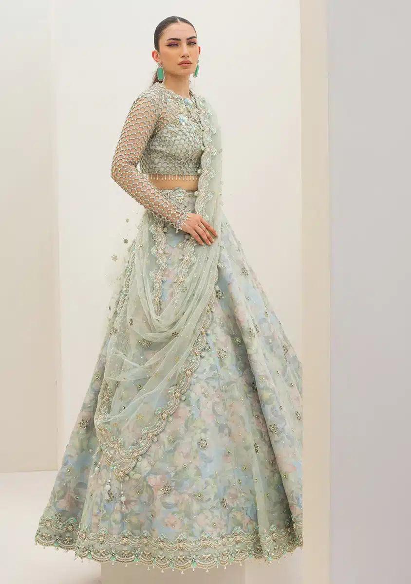 Qalamkar | Couture 23 | C-01 ZERLIN - Aqsa Fabrics