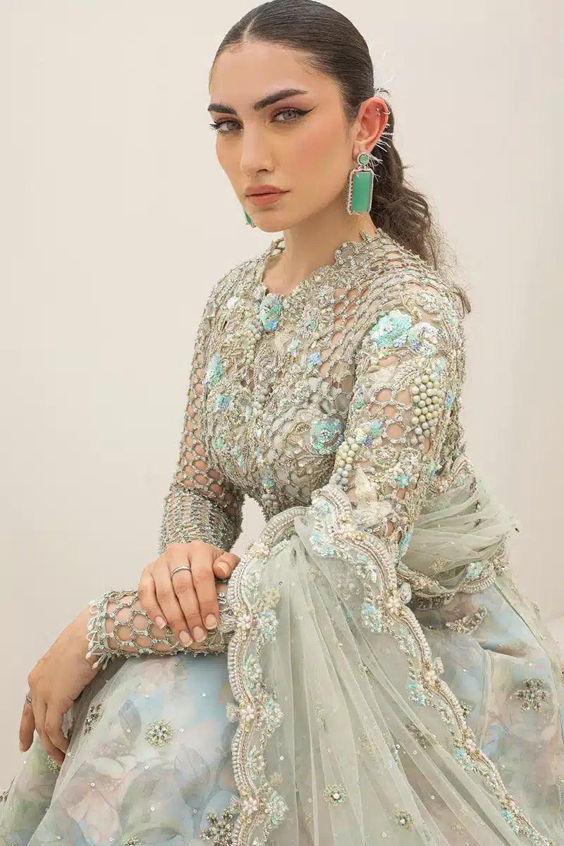 Qalamkar | Couture 23 | C-01 ZERLIN - Aqsa Fabrics