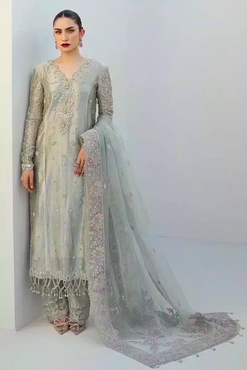 Qalamkar | Couture 23 | C-02 ELISA - Aqsa Fabrics