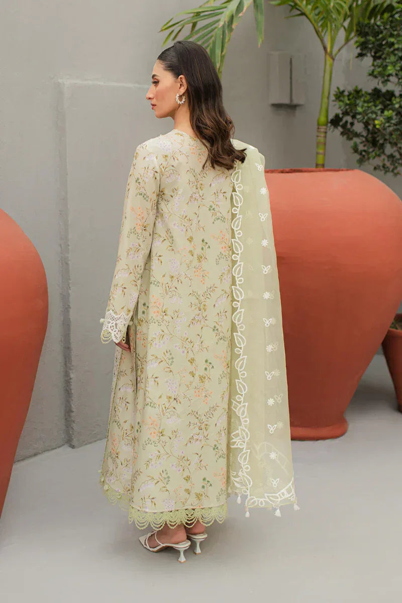 Qalamkar | Q Line Lawn Collection | JK-01 EULALIA - Aqsa Fabrics