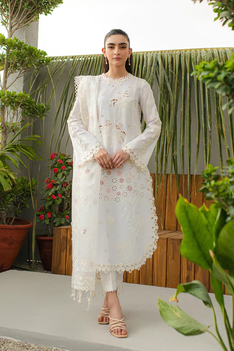Qalamkar | Q Line Lawn Collection | JK-10 ORLA - Aqsa Fabrics
