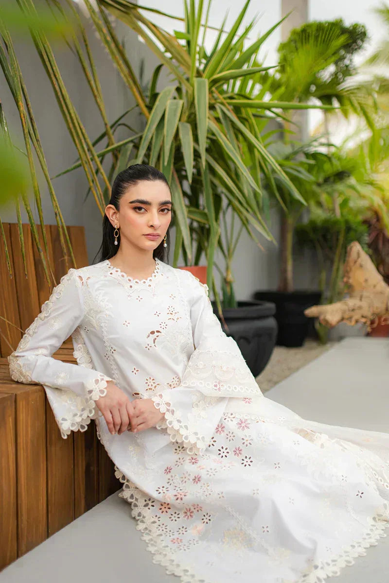 Qalamkar | Q Line Lawn Collection | JK-10 ORLA - Aqsa Fabrics