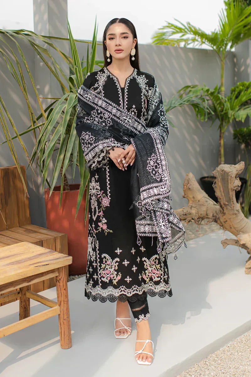Qalamkar | Q Line Lawn Collection | JK-09 EVADNE - Aqsa Fabrics